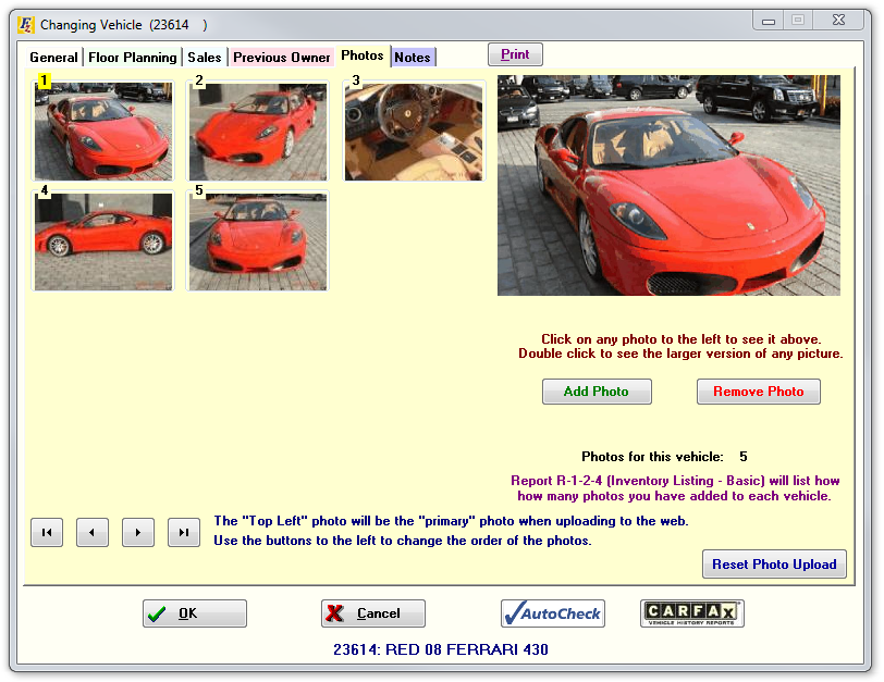 Frazer software used car dealer
